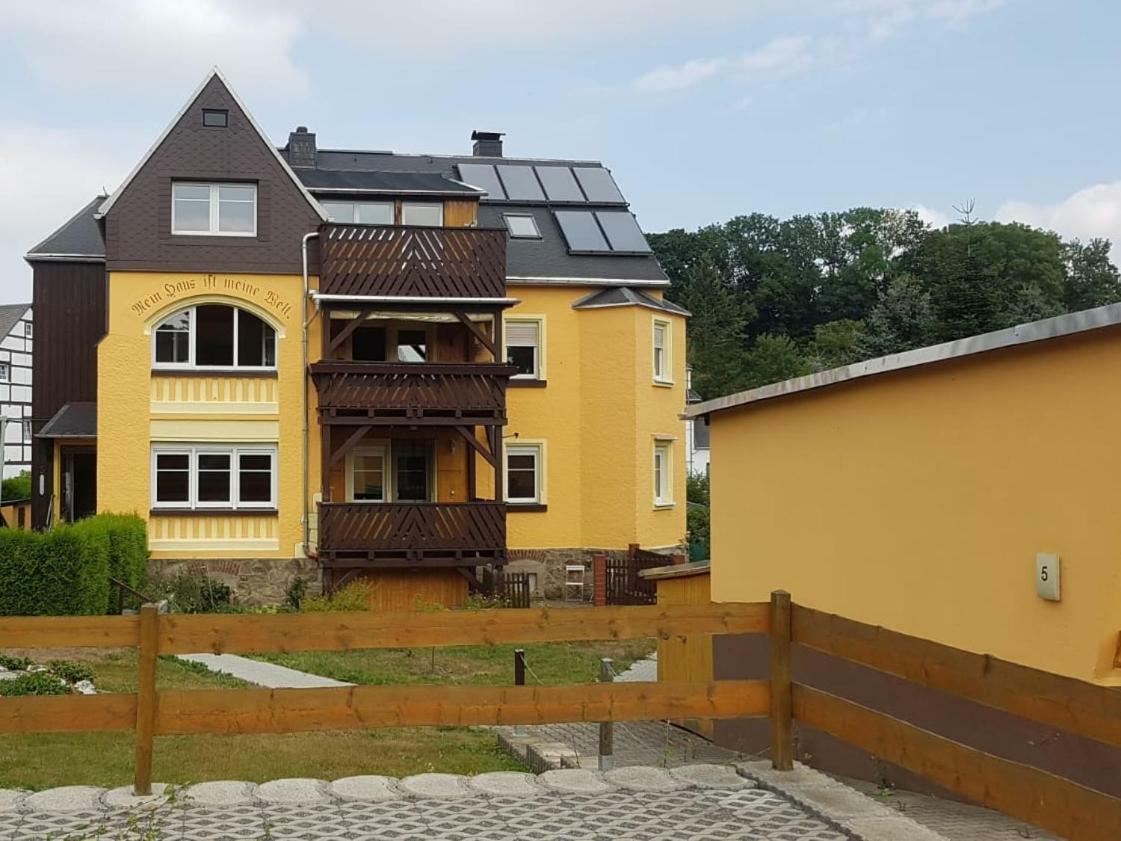 Ferienhaus Alte Post Mulda Exteriör bild