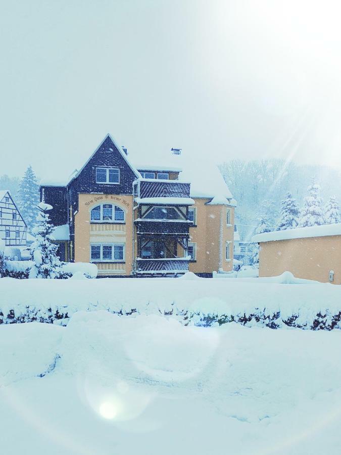 Ferienhaus Alte Post Mulda Exteriör bild